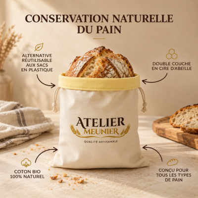Sac à Baguette Artisanal Atelier Meunier
